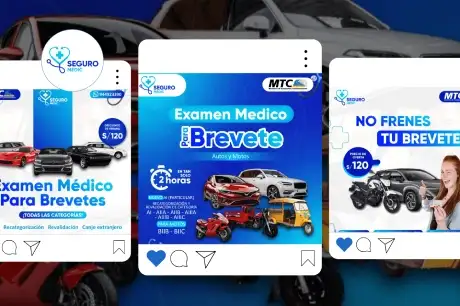 Publicaciones profesionales para redes sociales